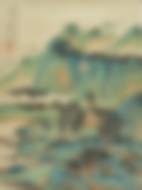 OLD TREES AND LAYERS OF MOUNTAINS (preview)