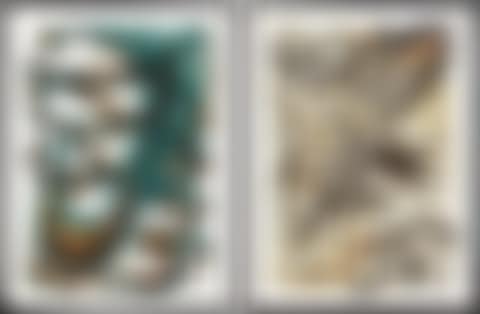 Two Works: (i) Untitled (I); (ii) Jumping Fish (VII) (preview)