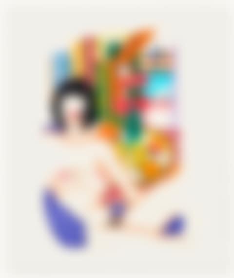 Maquette for Monica and Matisse Interior with Phonograph (Variation) (preview)