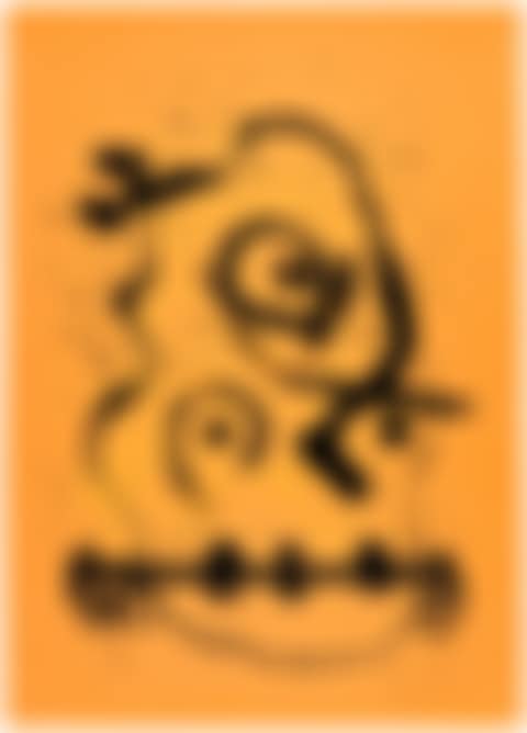 Le polyglotte - orange (M. 535) (preview)