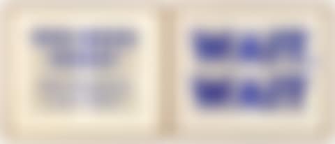 Blue Rubrics (WAIT, WAIT; and WHO NEEDS WORDS (the whispering in the leaves)?) (preview)