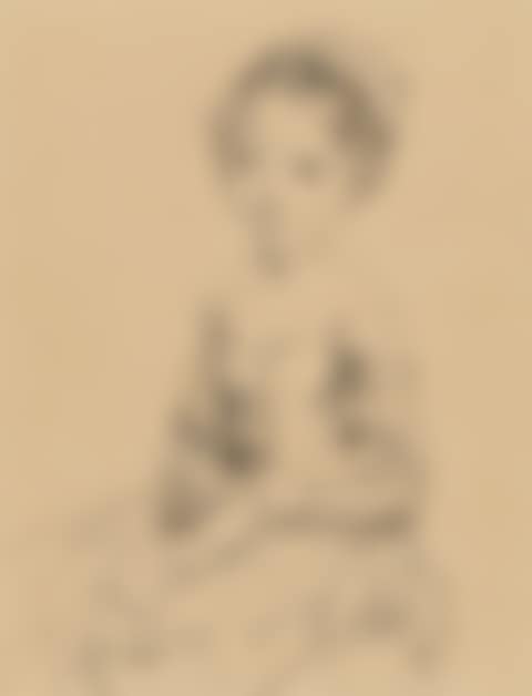 Jeune fille assise (preview)