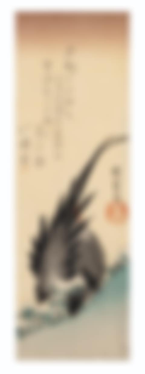 Cockerel in morning snow (preview)