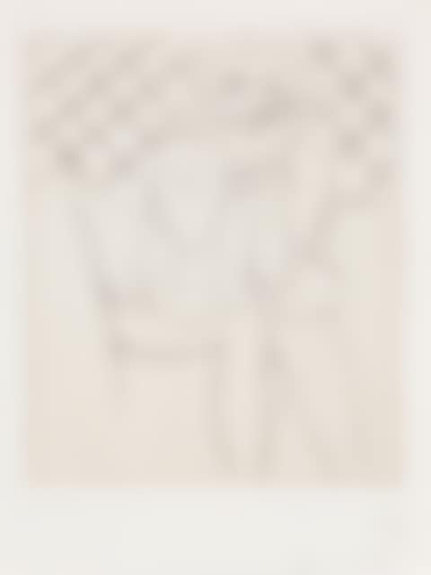Figure assise mains au menton (D. 159) (preview)