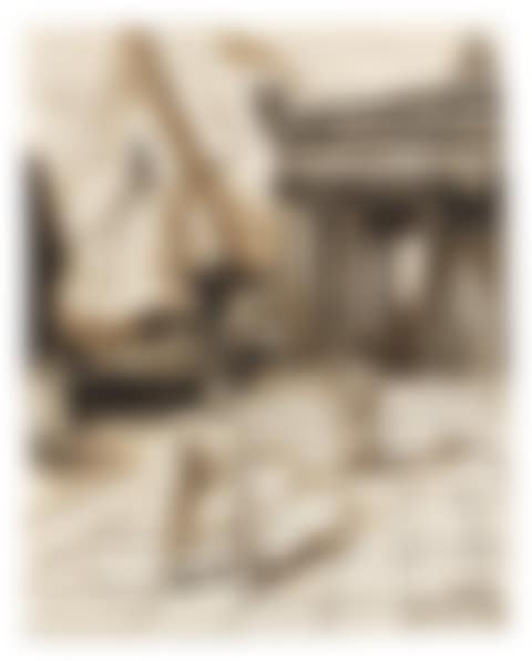 Etude pour une illustration (recto); Une esquisse d'un arbre (verso) (preview)