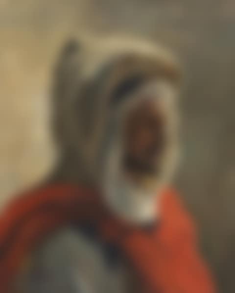 Man Wearing a Burnous, Algeria (preview)