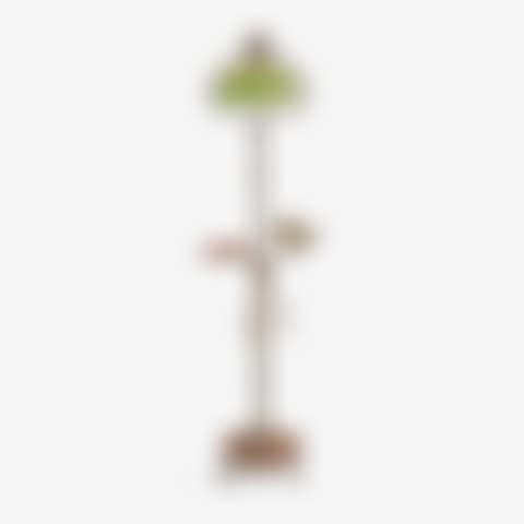 “Bell” Floor Lamp with Smoker’s Attachments  (preview)