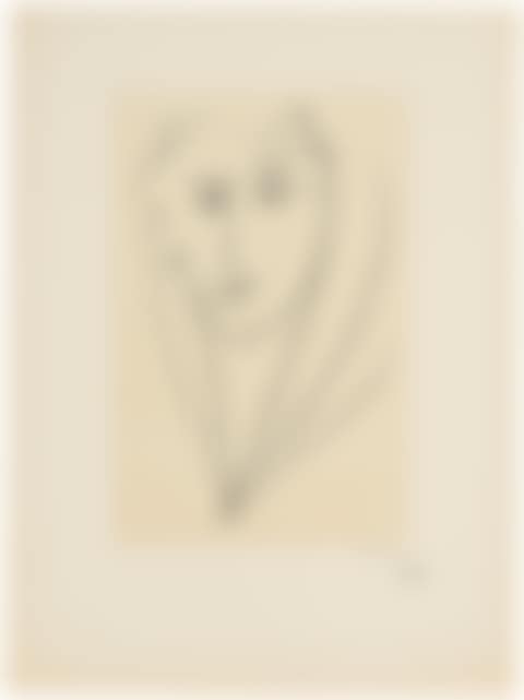 Jeune femme au foulard (preview)