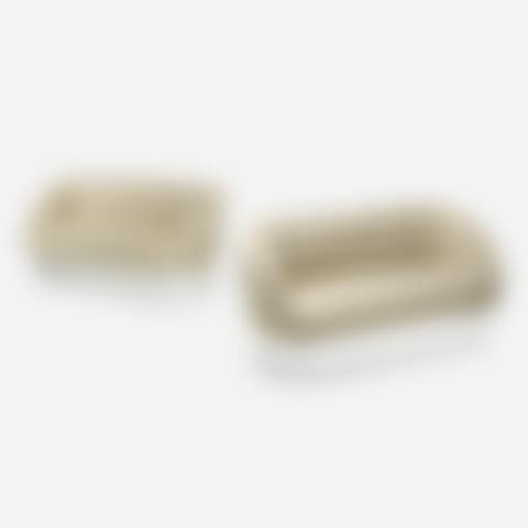 Crescent sofas, pair (preview)