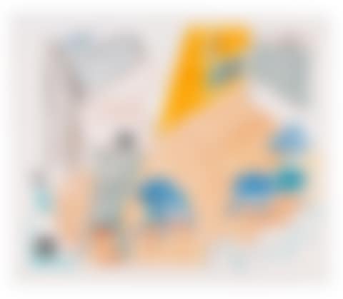 Pembroke Studio with Blue Chairs and Lamp, from Moving Focus (preview)