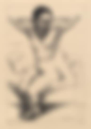 Nude with Beads, Frida Kahlo (Desnudo sentado con brazos levantados) (G. 893) (preview)