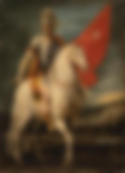 Saint Louis of Toulouse on horseback (preview)