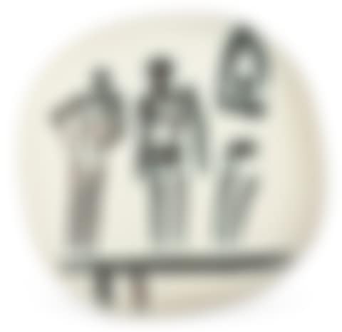 Trois personnages sur tremplin (A.R. 375) (preview)