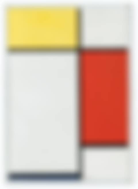 Composition: No. II, With Yellow, Red and Blue (preview)