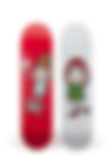 Two Works: (i) Solid Fist; (ii) Welcome Girl Skate Decks (preview)