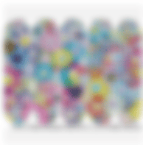Flower 5 skateboard deck (preview)