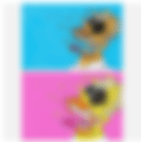 1. Deconstructed Homer (Blue)／2. Deconstructed Homer (Pink) (preview)