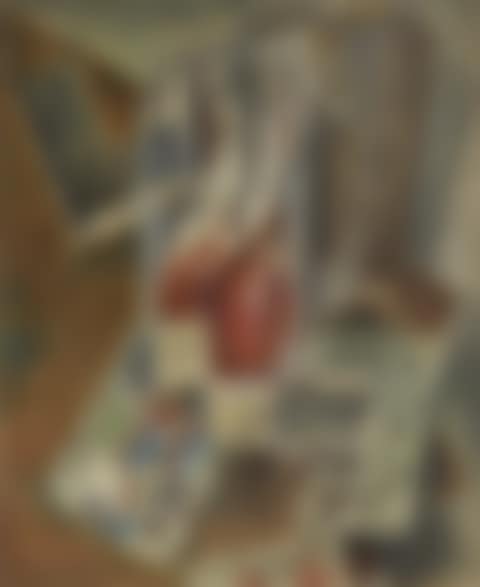 NATURE MORTE AVEC DOMINOS ET CARTES (preview)