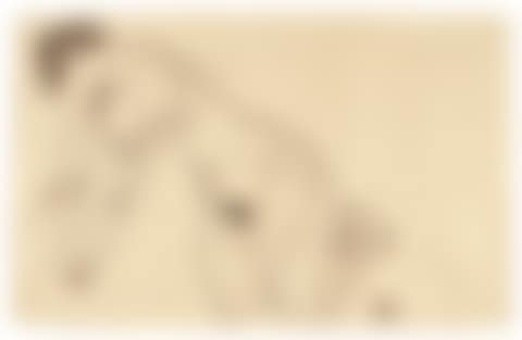 CROUCHING FEMALE NUDE  (preview)