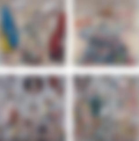 4 Arhats, One With Four Eyes; 2 Arhats Mediating Amid the Hellfire of the Mound of the Dead; Phantasma; and Clairvoyance (preview)