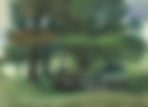 Landscape with fence (preview)