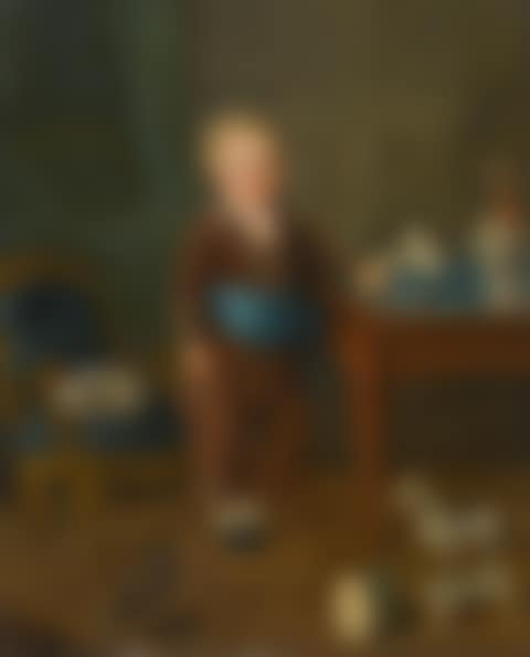 PORTRAIT OF A YOUNG BOY WITH HIS TOYS (preview)