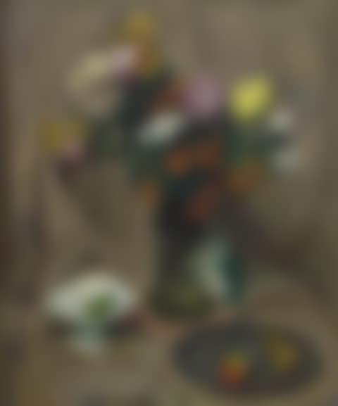 Stilleven chrysanten (preview)