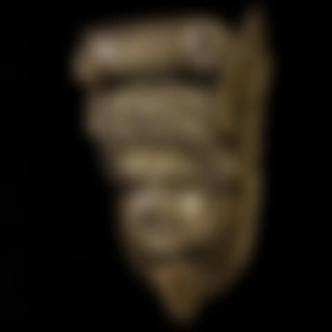 an angel's head supporting a cushion (preview)