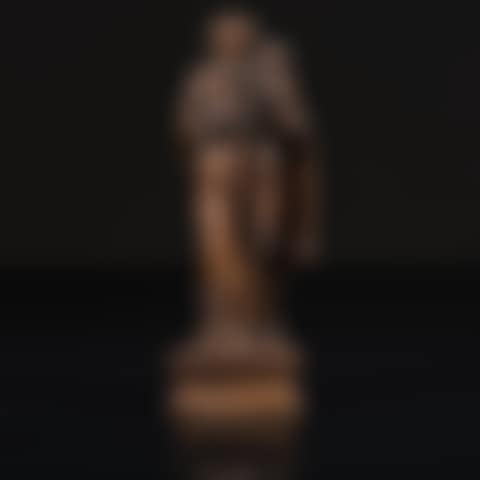 Virgin and Child Standing, carrying the Child on her left arm, Mary presents her Son with a bunch of grapes (preview)