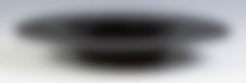 Steuben Mirror Black Centerpiece with Acid Etched Floral Design (preview)