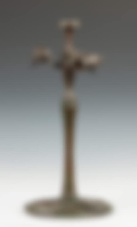 Patinaed Bronze Mushroom Lamp Base (preview)