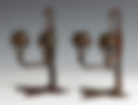 Fine Pair of Bronze Tiffany Studios, NY 1232 (preview)