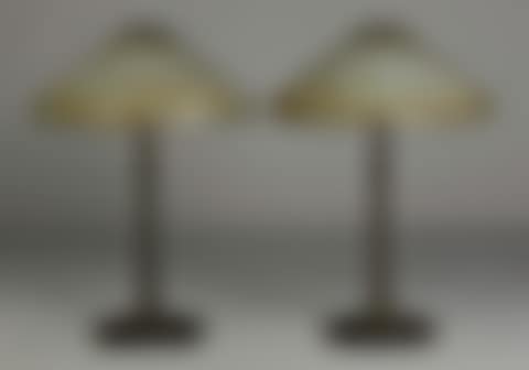 A Pair of Tiffany Studios Lamps (preview)