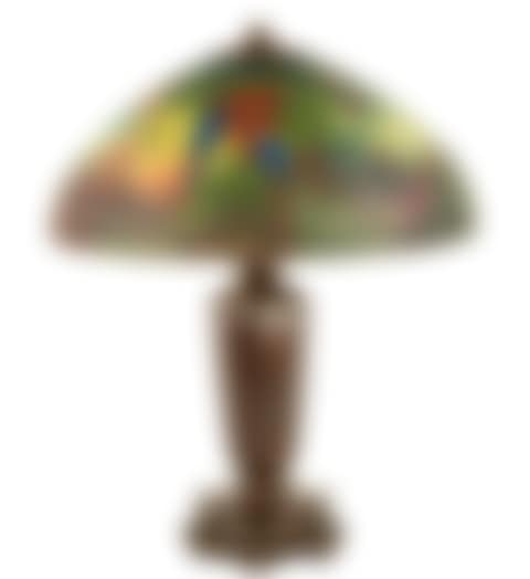 Reverse Painted Parrot Lamp (preview)