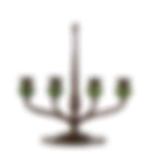 4-Light Blown-Out Candelabrum with Snuffer (preview)