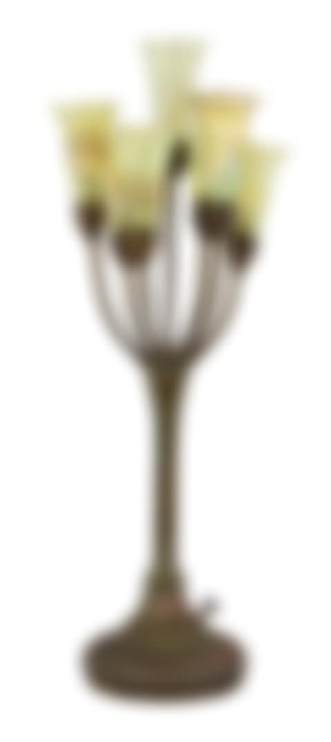 Upright Seven Light Lily Table Lamp (preview)