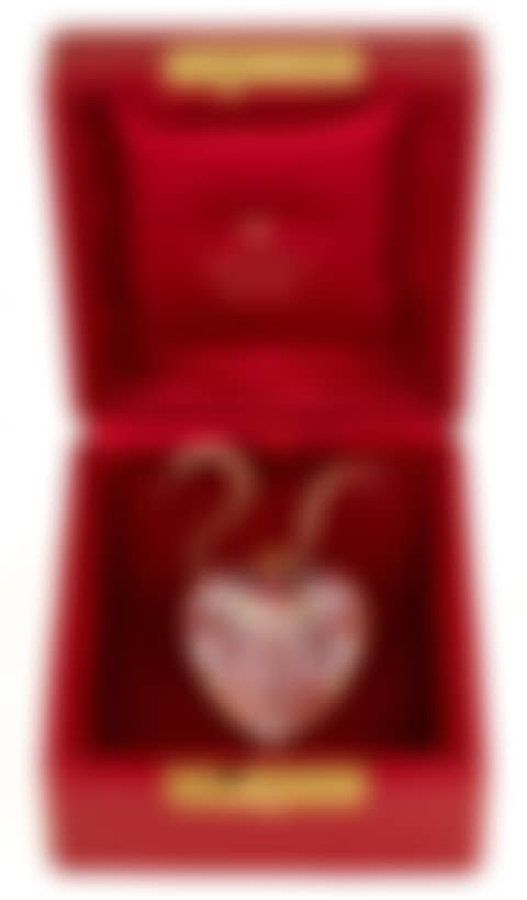 Steuben Gold Mounted Heart Necklace (preview)