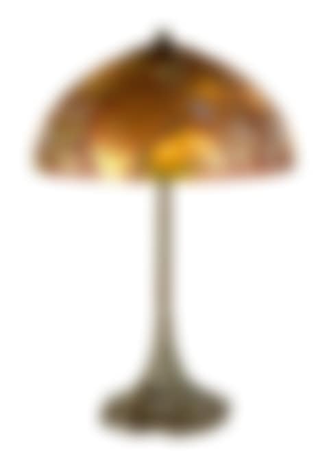 Fine and Rare Handel Peacock Lamp (preview)