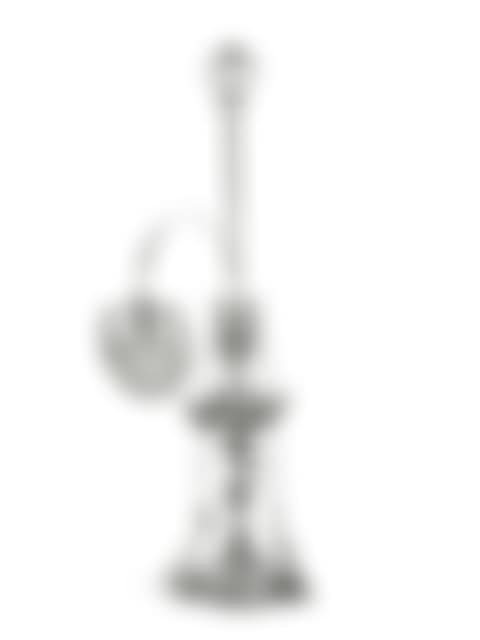 A Large Italian Silver Library Lamp, 20th century (preview)