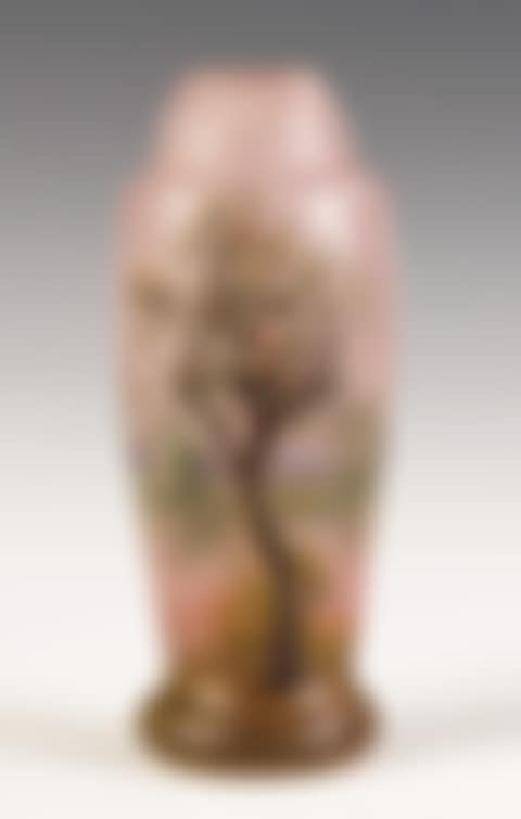 Daum nancy five color cameo vase (preview)
