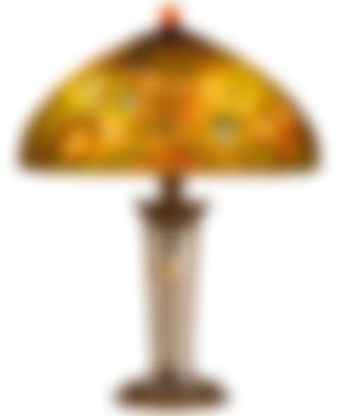Rare Handel Peacock Lamp (preview)