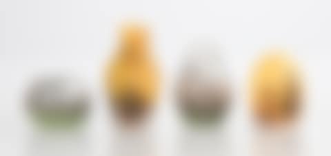 Four Daum Nancy Miniature Cameo Glass Cabinet Pieces (preview)