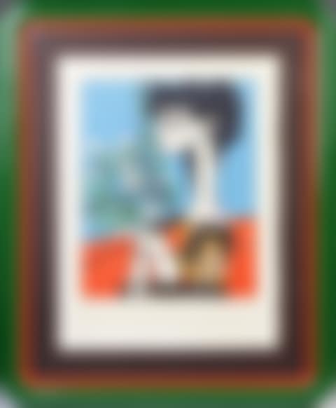 "Portrait of Jacqueline with Flowers" (preview)