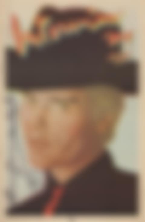 A vintage edition of Andy Warhol"s Interview magazine (Vol. IX No. 5 (preview)