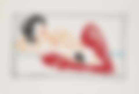 Fast Red Stocking Nude (preview)