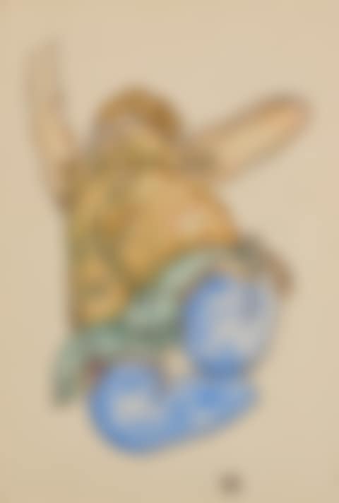 Reclining Woman with Blue Stockings (preview)