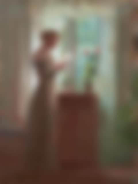Young Girl Reading a Letter (Ung pige, der læser et brev) (preview)