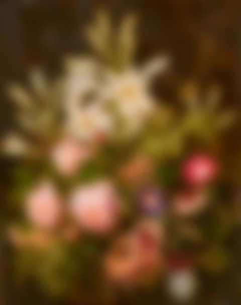 Roses, lilies, honeysuckle and morning glory (preview)