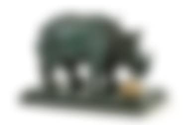 Rhinoceros in armor (Rhinocéros Habillé en Dentelles) (preview)