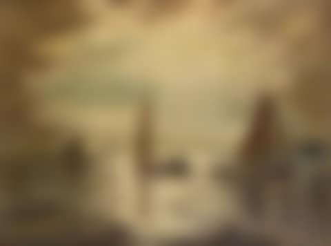 Fishing boats on a calm sea; Three fishing boats on the calm sea off the coast (preview)